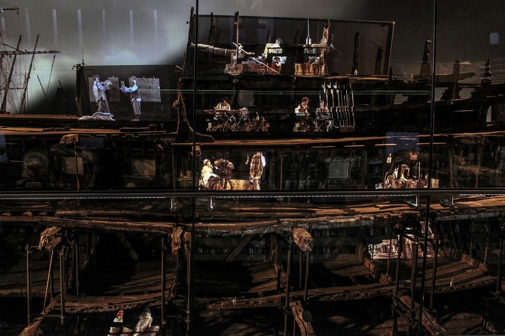 Projections on the Mary Rose